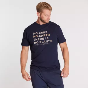 T-shirt North 56°4 bleu marine imprimé planète-4XL