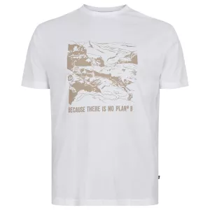 T-shirt North 56°4 Sustainable blanc imprimé nature