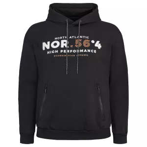 Sweat noir à capuche 3XL à 8XL