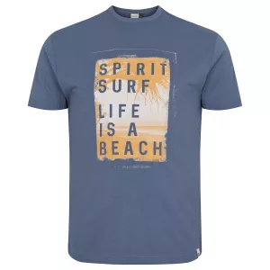 North56°4 T-shirt manche courte bleu gris 2XL à 8XL