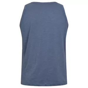 Débardeur bleu gris bleu gris avec poche -2XL
