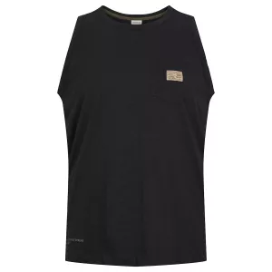 Débardeur bleu gris noir avec poche 