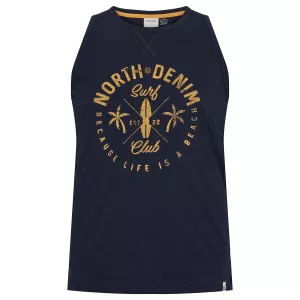 Débardeur North Denim surf bleu marine