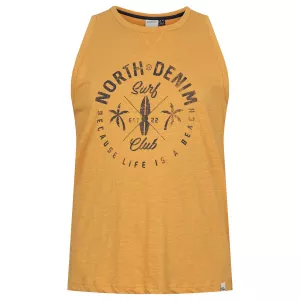 Débardeur North Denim surf Jaune ocre