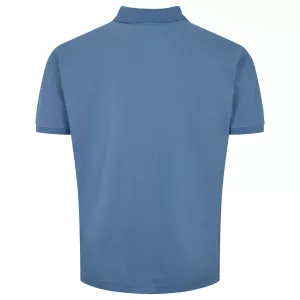 Polo piqué High Performance bleu-7XL