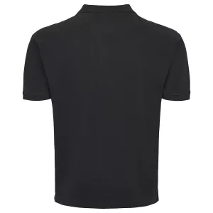 Polo piqué High Performance noir-4XL