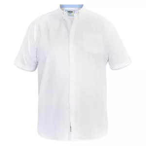 Chemise blanche oxford manche courte de 2XL à 8XL-8XL