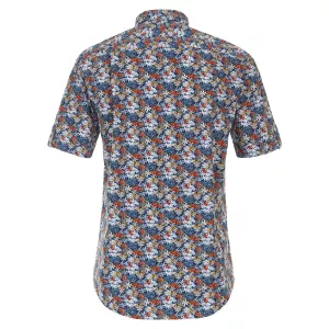 Chemise Redmond marine motif floral-5XL