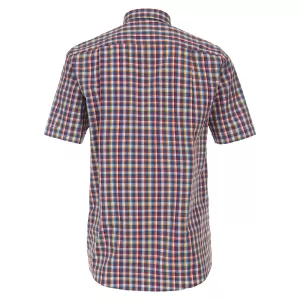 Chemise Redmond à careaux jaune orange bleu-2XL