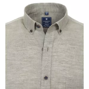 Chemise Redmond lin Comfort Fit vert-6XL