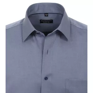 Chemise Redmond marine petit motif-6XL