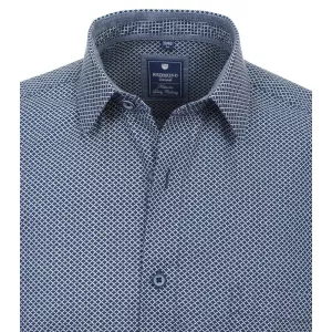 Chemise Redmond bleu foncé petit motif-5XL