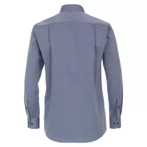 Chemise business manche longue bleue de 2XL à 6XL-3XL