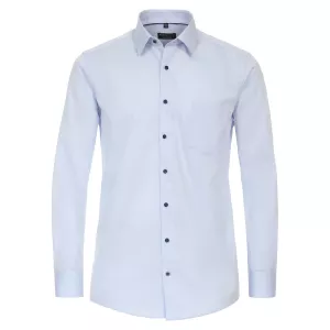 Chemise business manche longue bleu clair de 2XL à 6XL-4XL