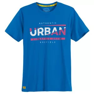 T-shirt manche courte bleu royal de 3XL à 10XL