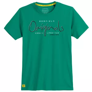 T-shirt Originals vert imprimé poitrine-3XL