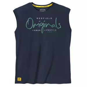Débardeur Originals bleu nuit style urbain