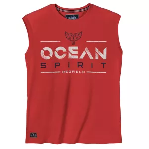 Débardeur Ocean Spirit paprika esprit marin