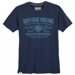 T-shirt manche courte bleu denim de 3XL à 10XL Daytona Racing