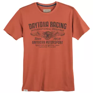 T-shirt Daytona Racing vintage orange foncé