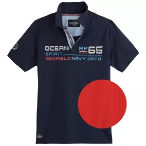 Polo piqué paprika de 3XL à 10XL Ocean Spirit RF65