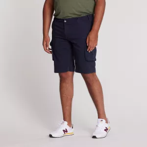 Bermuda cargo bleu marine poches multiples-P40