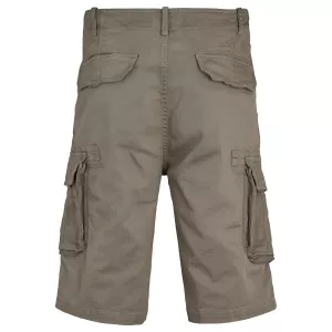 Bermuda cargo mélange de vert olive poches multiples-P60