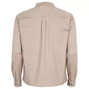 Surchemise à pression Beige clair-2XL