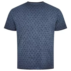 T-shirt palmier cooldye bleu délavé esprit été