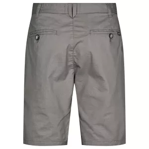 Short chino stretch effet ligné kaki clair-P46