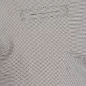 Short chino stretch effet ligné kaki clair-P46