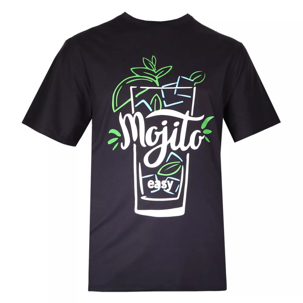 T-shirt manche courte bleu marine de 3XL à 8XL - Mojito-8XL