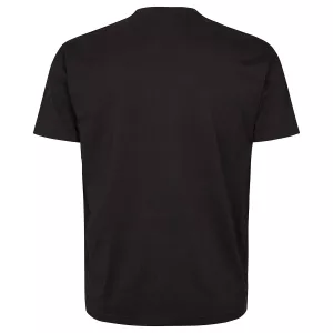 T-shirt noir imprimé Ultimate-5XL