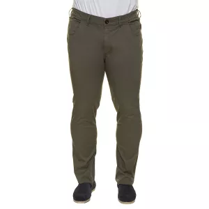 Pantalon 5 poches  Vert army de 56EU à 70EU