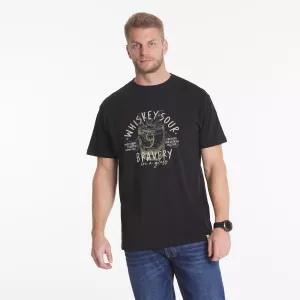 T-shirt North 56Denim Whiskey Sour noir-3XL