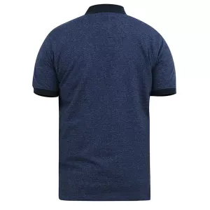 Polo bleu marine manche courte 3XL à 8XL - BRADLEY-5XL