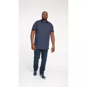 Polo bleu marine manche courte 3XL à 8XL - BRADLEY-6XL