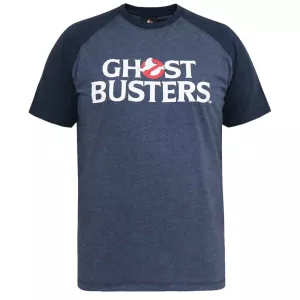 T-shirt D555 Ghostbusters Mélange de bleu Denim licence officielle-4XL