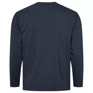 T-shirt granddad North 56Denim noir Iris-3XL
