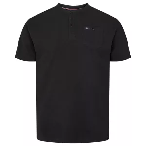 North 56°4 T-shirt manche courte noir 3XL à 8XL - granddad