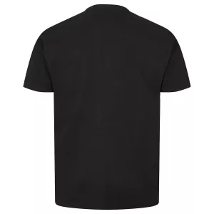 North 56°4 T-shirt manche courte noir 3XL à 8XL - granddad-3XL