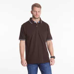 North 56.4 Polo manche Courte Brun Foncé de 3XL à 10XL-5XL