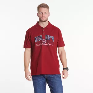 North 56.4 Polo manche Courte Carmin de 3XL à 8XL-3XL