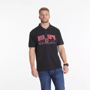 North 56.4 Polo manche Courte noir de 3XL à 8XL-4XL