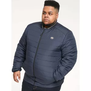 Veste matelassée - doudoune bleu marine de 3XL à 6XL - Jérémy-4XL