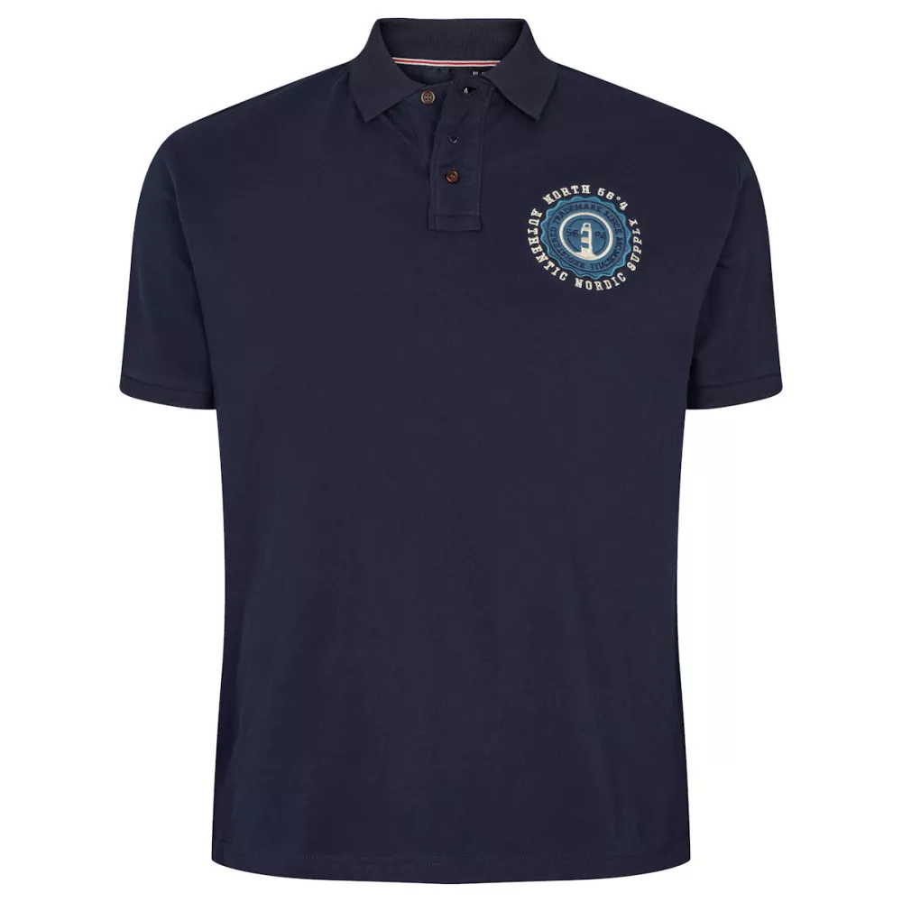 North 56.4 Polo manche Courte bleu marine de 3XL à 8XL - nordic supply-5XL