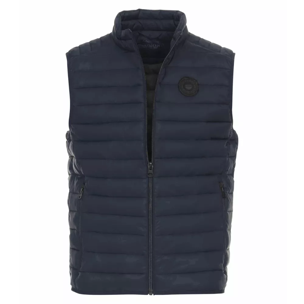 Veste sans manche matelassée bleu marine de 2XL à 6XL-3XL