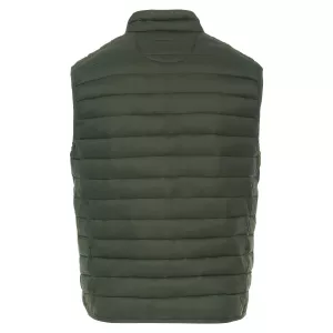 Veste sans manche matelassée vert foncé de 2XL à 6XL-4XL