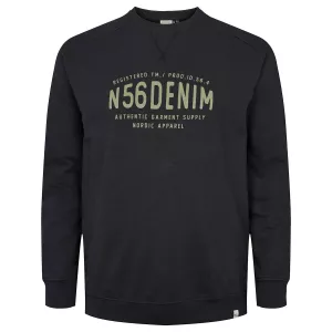 Sweat noir 3XL à 8XL - Nordic Apparel