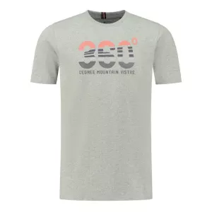 T-shirt manche courte gris chiné 3XL à 8XL - 360°-7XL